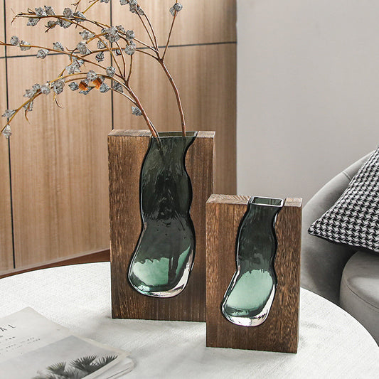 Mosaic Glass Vase — view 2