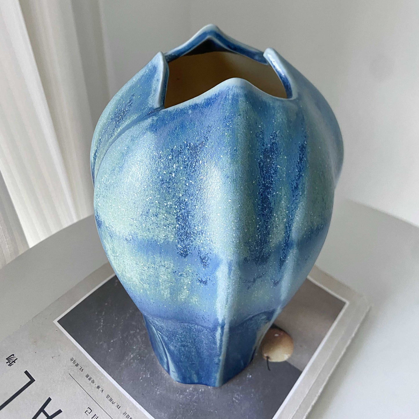 Yao Bian Glazed Flower Bud Vase — view 4