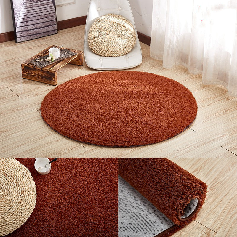 Thick Round Rug — view 8