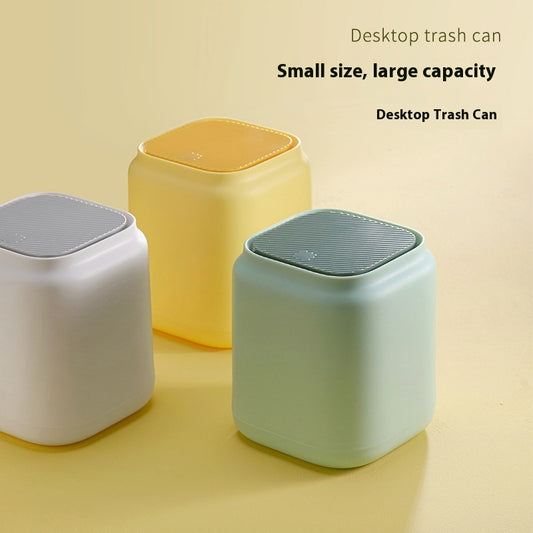 Mini Flip-Lid Desk Bin, desk bin — view 2