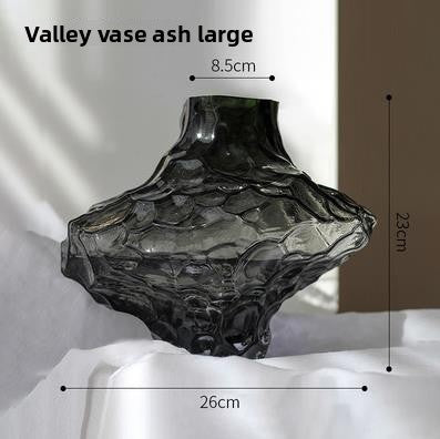 Sculptural Glass Vase, glass decor — view 9