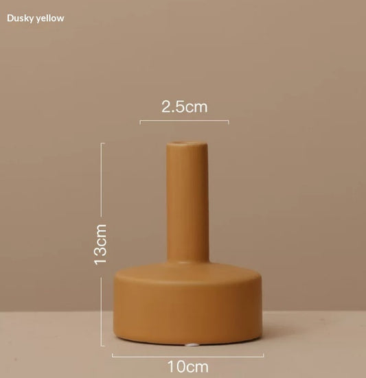 Small-Mouth Ceramic Desk Vase — view 2
