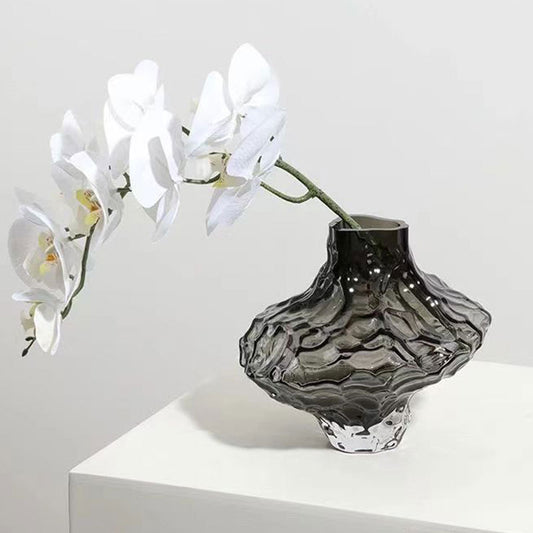 Sculptural Glass Vase, glass decor — view 2