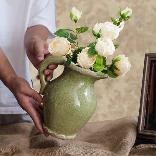 Retro Sculptural Ornament Vase — view 2