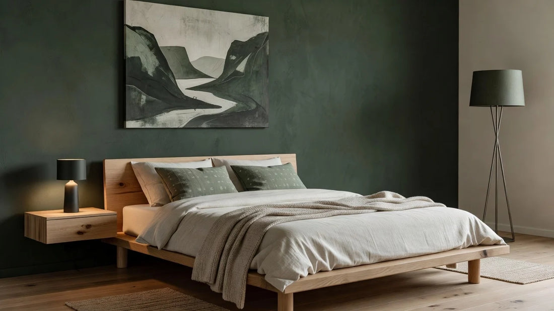 Professional header image for list-based article: 12 Bedroom Decor Ideas Inspired by Scandinavian Design (A...