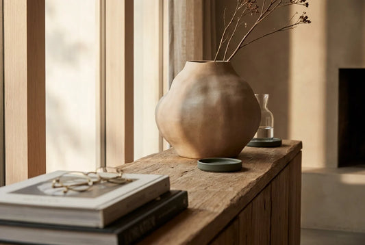 Professional header image for educational tutorial: One Object, Not a Collection: The Single Sculptural Accent