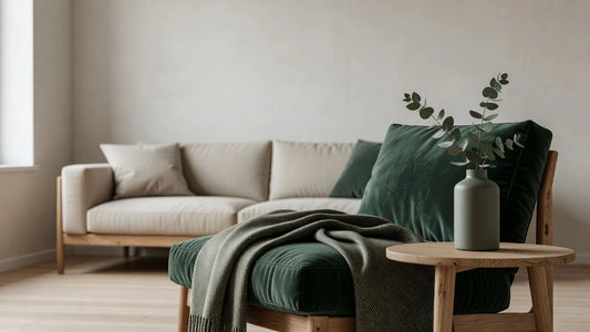 Professional header image for list-based article: Scandinavian Home Decor Ideas for a Calm, Modern Space
