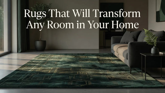 Professional header image for list-based article: Rugs That Will Transform Any Room in Your Home