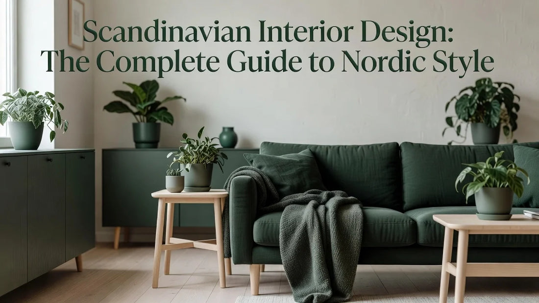 Professional header image for list-based article: Scandinavian Interior Design: The Complete Guide to Nordi...