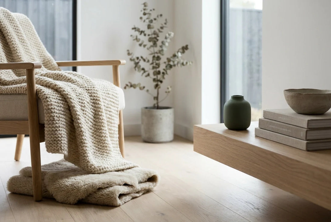Professional header image for list-based article: Nordic Warmth for the Australian Winter: Four Textures Th...