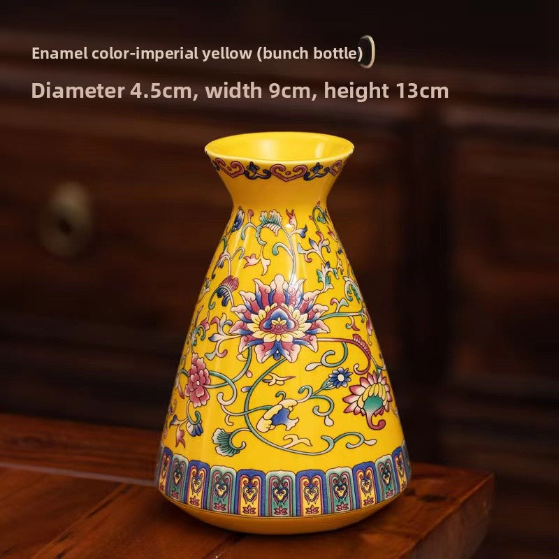 Hand-Enamelled Vase — view 13