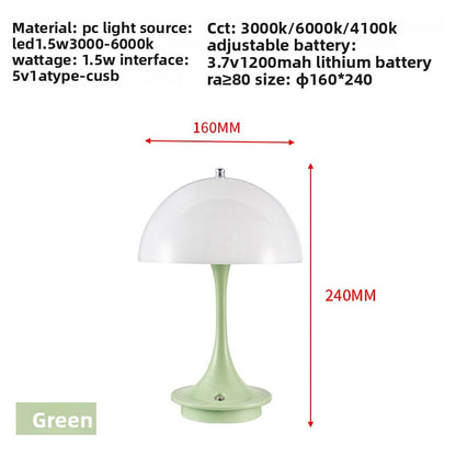 Jellyfish Lamp, aluminum flower-bud shape — view 10