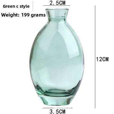 Transparent Coloured Vase — view 14