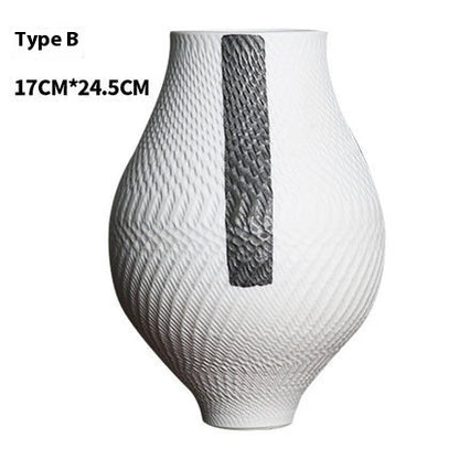 Minimalist Ceramic Craft Vase — view 6