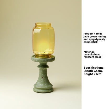 Sculptural Candle Holder, Nordic decor — view 6