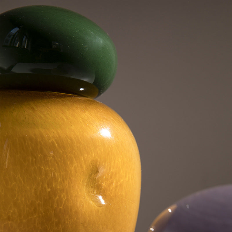 Two-Tone Glass Vase — view 2