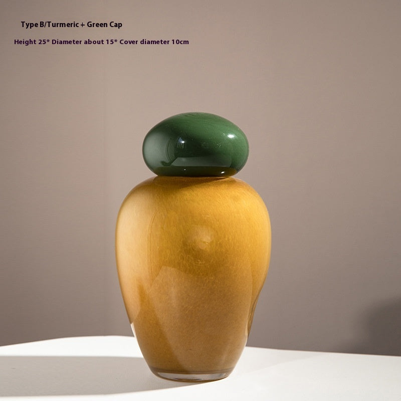Two-Tone Glass Vase — view 5