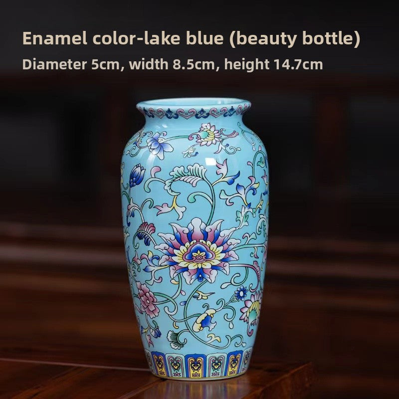 Hand-Enamelled Vase — view 17