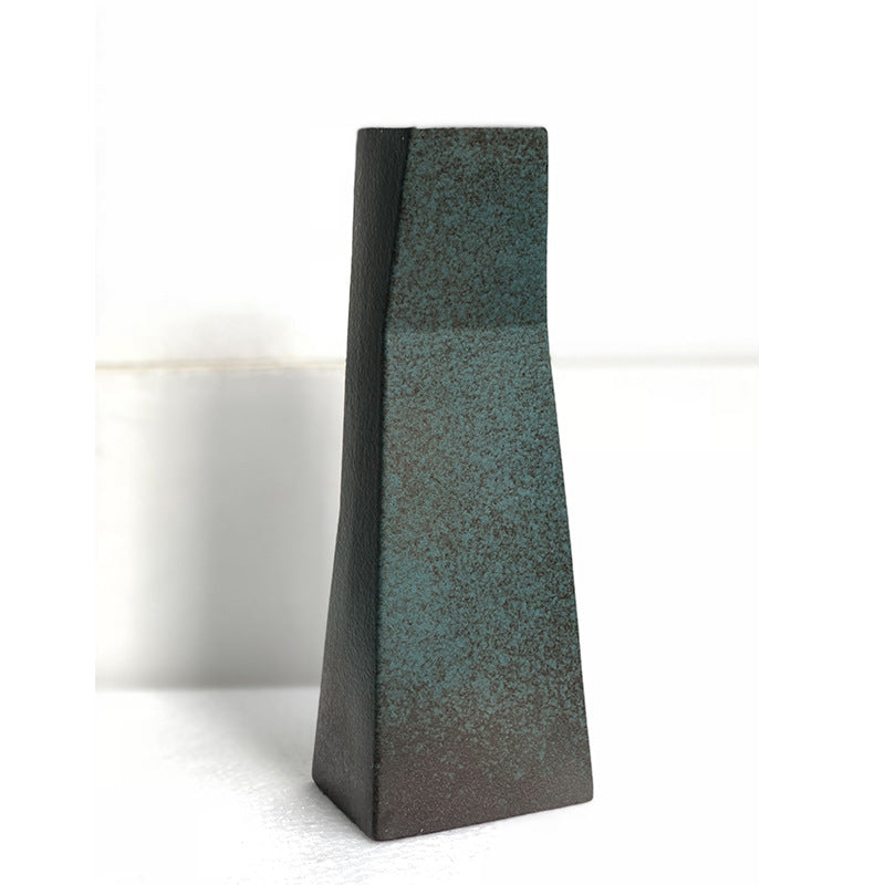 Small Kiln-Glazed Ceramic Vase — view 13