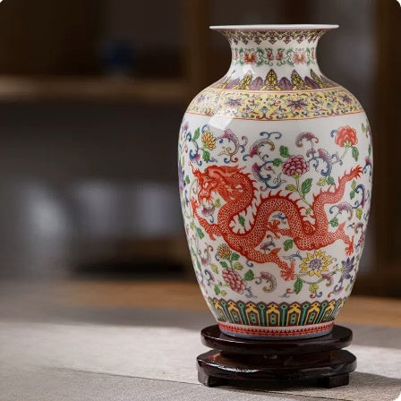 Porcelain Vase, porcelain decor — view 8