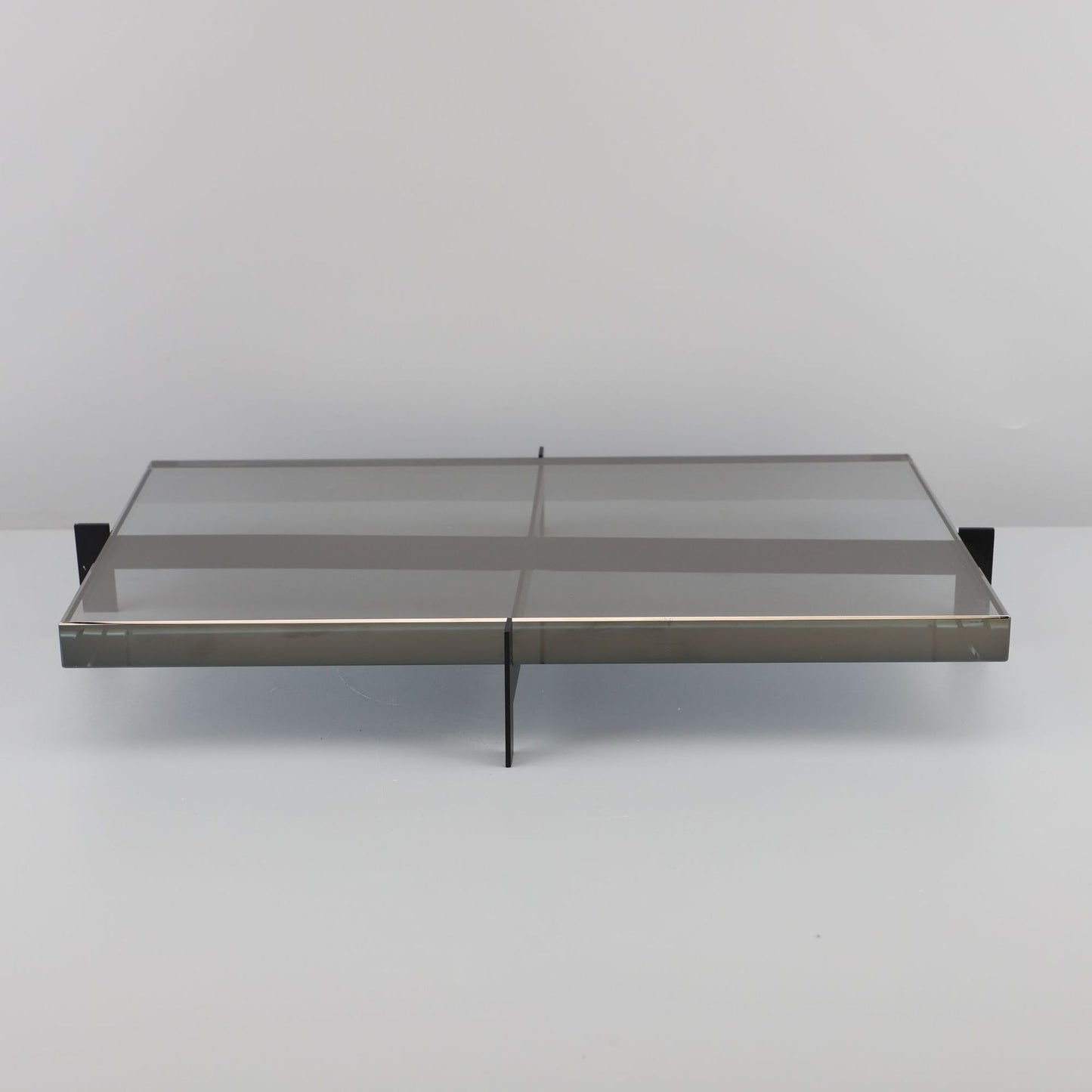 Smoke-Grey Crystal Tray, decorative tray — view 8