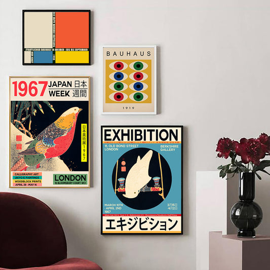 London 1967 Exhibition Print — vintage poster wall art | BYHIMSELF