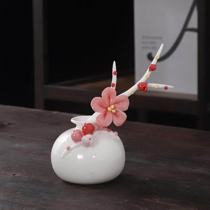 Handmade Mini Ceramic Vase, Scandinavian vase — view 3