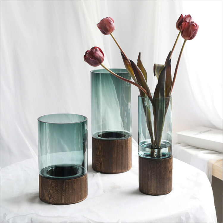 Straight-Sided Glass Vase — view 5