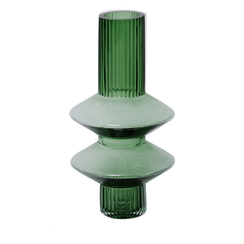 Amber Glass Craft Vase — view 5