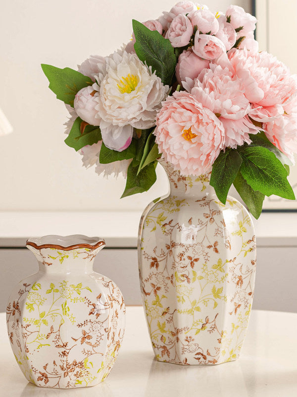 Blue & White Porcelain Vase, porcelain decor — view 4
