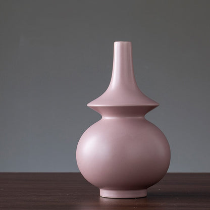 Modern Minimalist Ceramic Vase — view 2