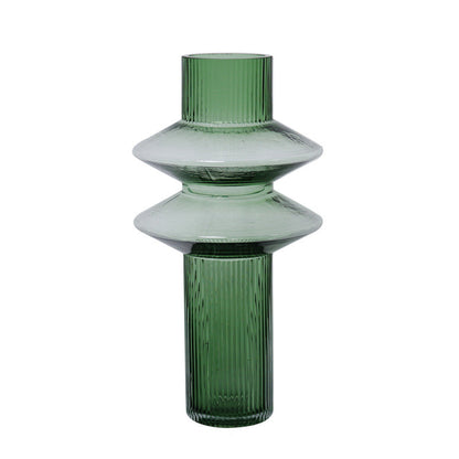 Amber Glass Craft Vase — view 6