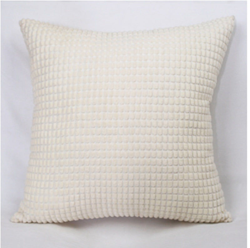 Solid Polyester Cushion Cover — view 6