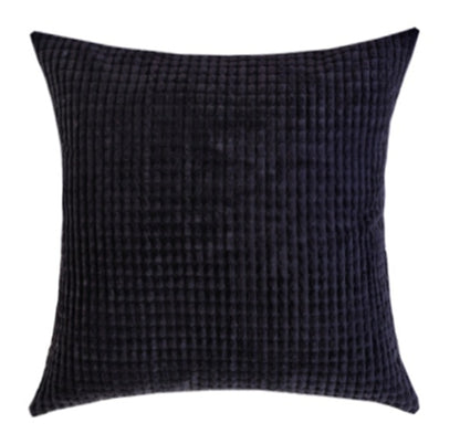 Solid Polyester Cushion Cover — main view