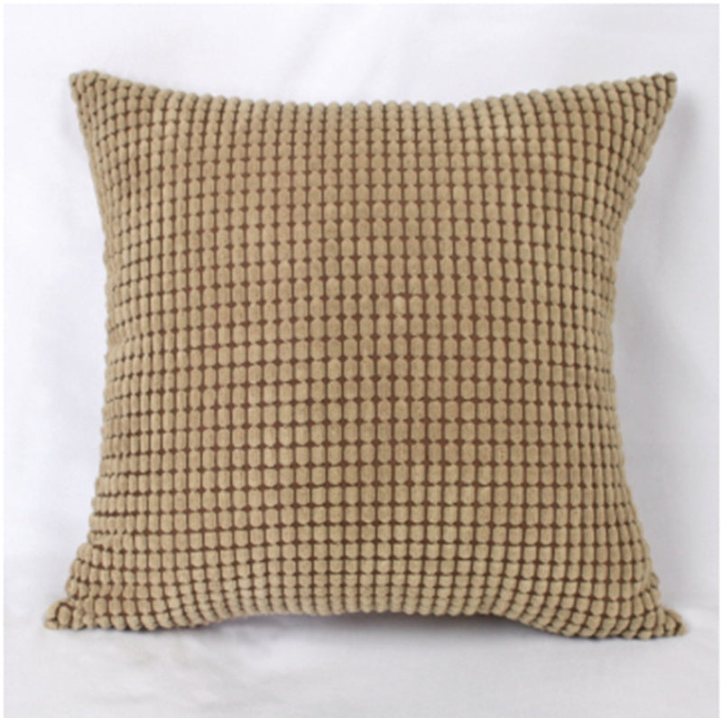 Solid Polyester Cushion Cover — view 8