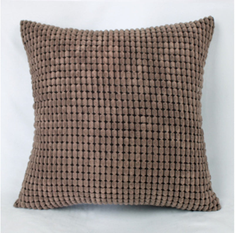 Solid Polyester Cushion Cover — view 9