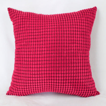 Solid Polyester Cushion Cover — view 3