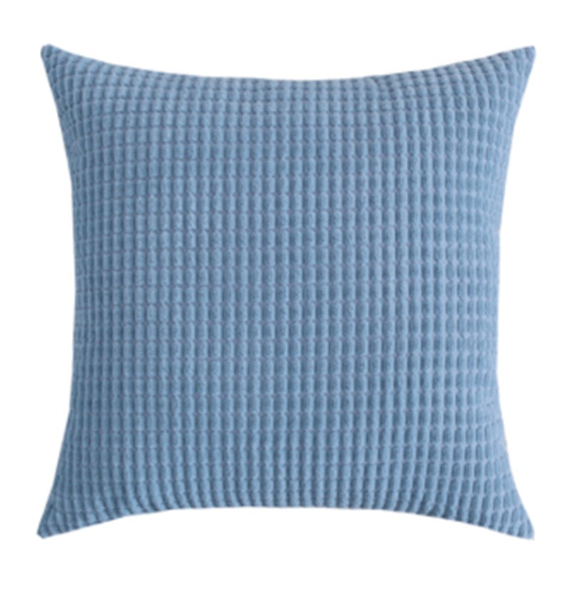 Solid Polyester Cushion Cover — view 5