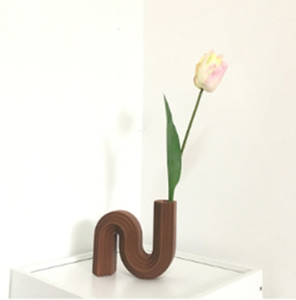 Nordic Geometric Minimalist Vase — view 4