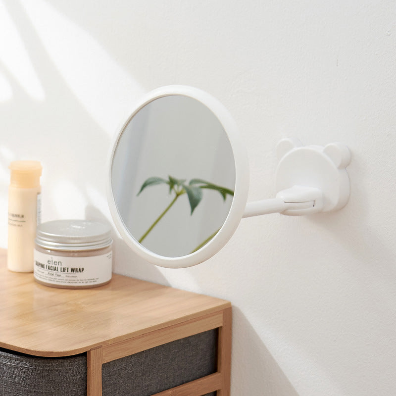 Round Folding Wall Dressing Mirror — view 3