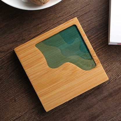 Bamboo Insulated Tea Coaster — view 15