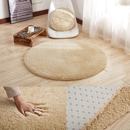 Thick Round Rug — view 7
