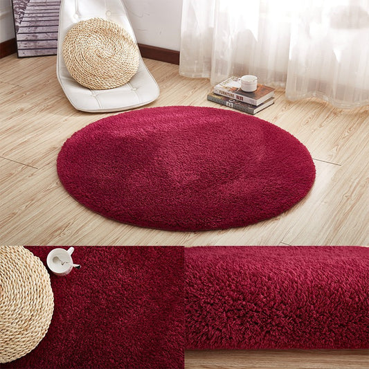 Thick Round Rug — main view