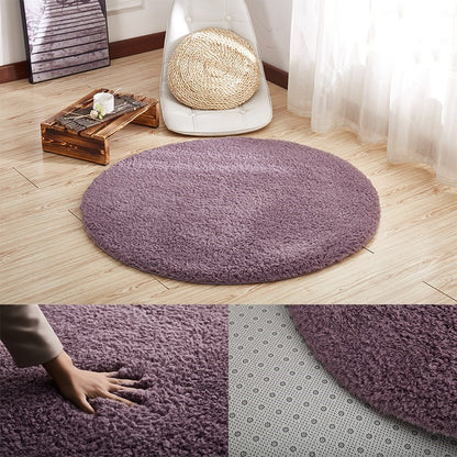 Thick Round Rug — view 3