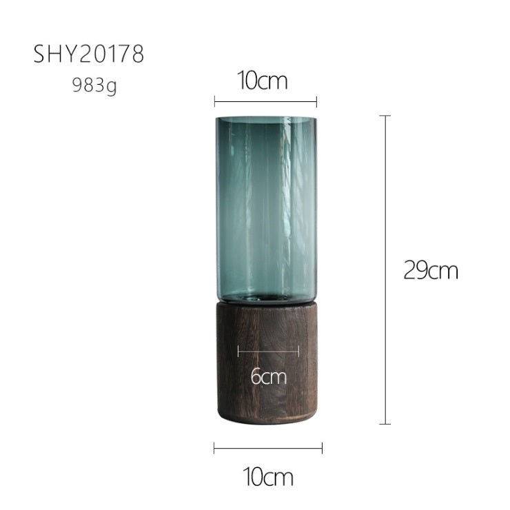 Straight-Sided Glass Vase — view 10