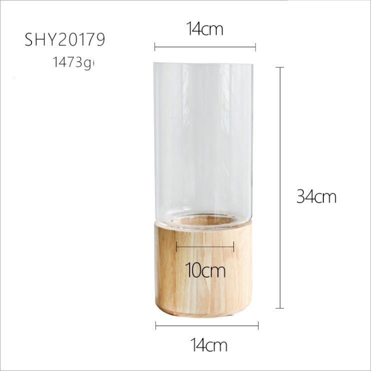 Straight-Sided Glass Vase — view 7