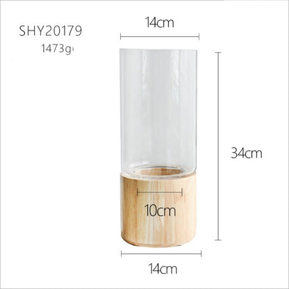 Straight-Sided Glass Vase — view 7