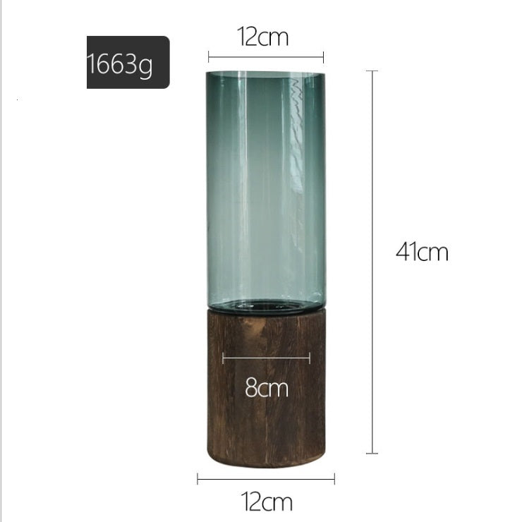Straight-Sided Glass Vase — view 3