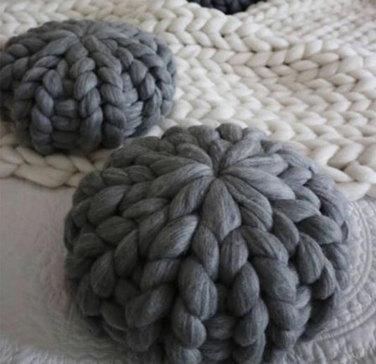 Nordic Plush Throw Pillow — main view