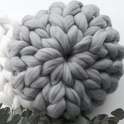 Nordic Plush Throw Pillow — view 8